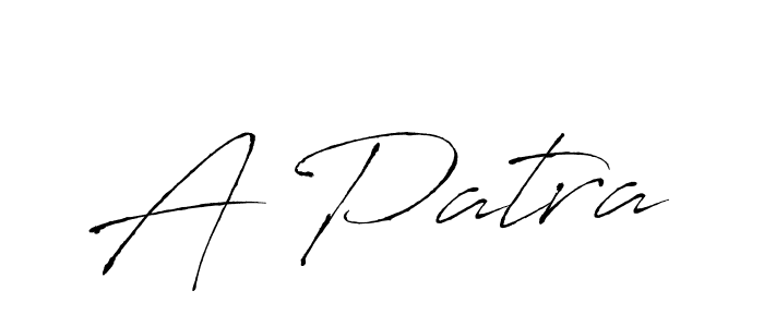This is the best signature style for the A Patra name. Also you like these signature font (Antro_Vectra). Mix name signature. A Patra signature style 6 images and pictures png